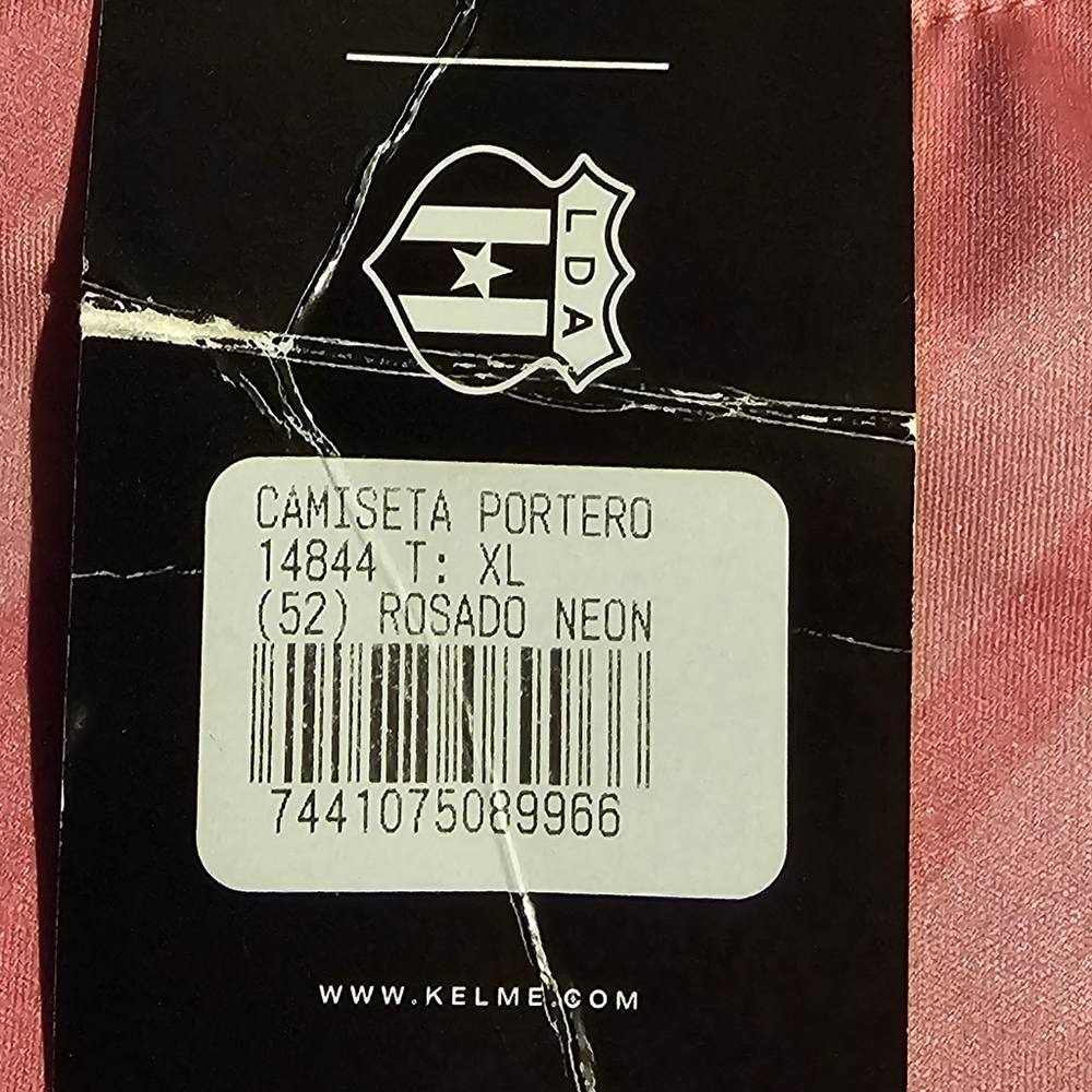 Costa Rica La Liga JERSEY Kelme Neon Pink Soccer Jersey